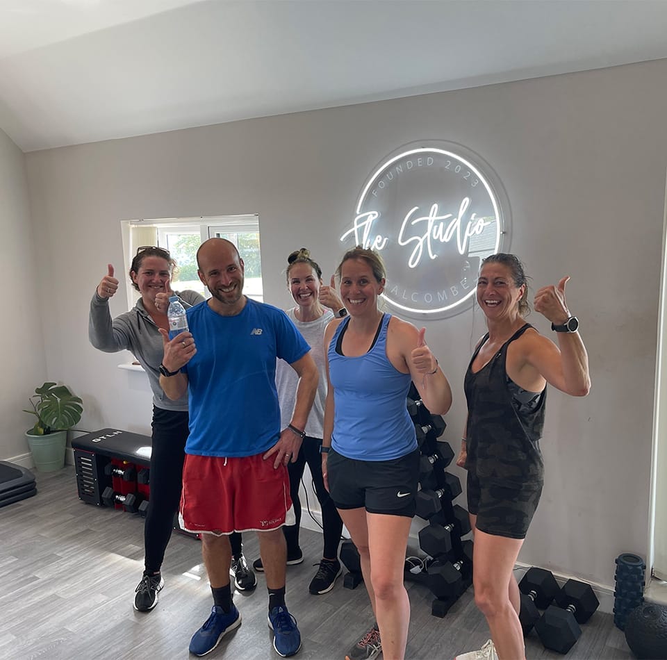 Home 1 People training at The Studio Salcombe