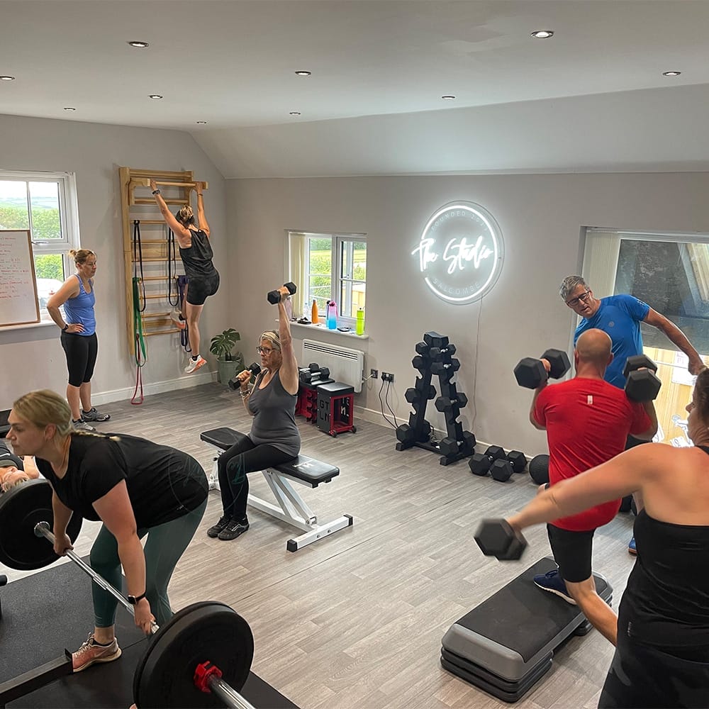 Home 4 group training classes at The Studio Salcombe