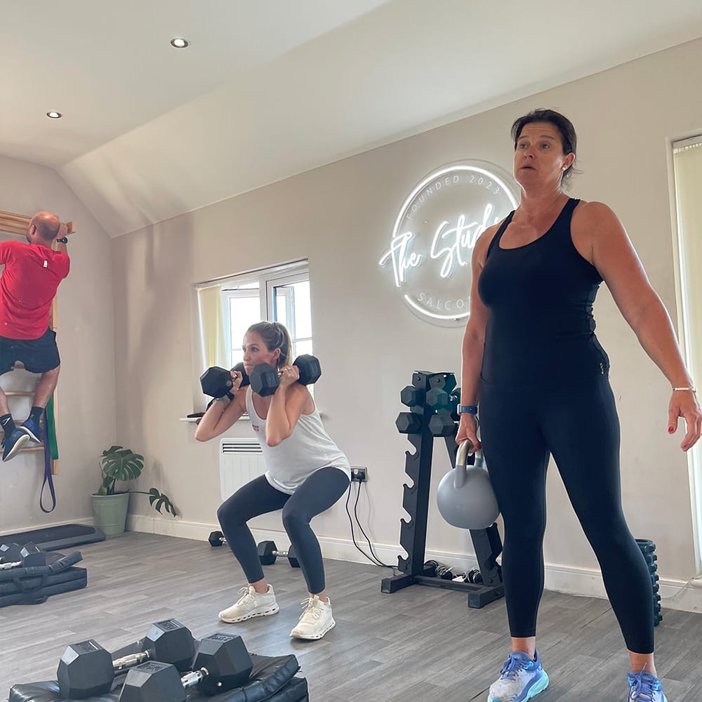 Home 5 semi private training classes at The Studio Salcombe