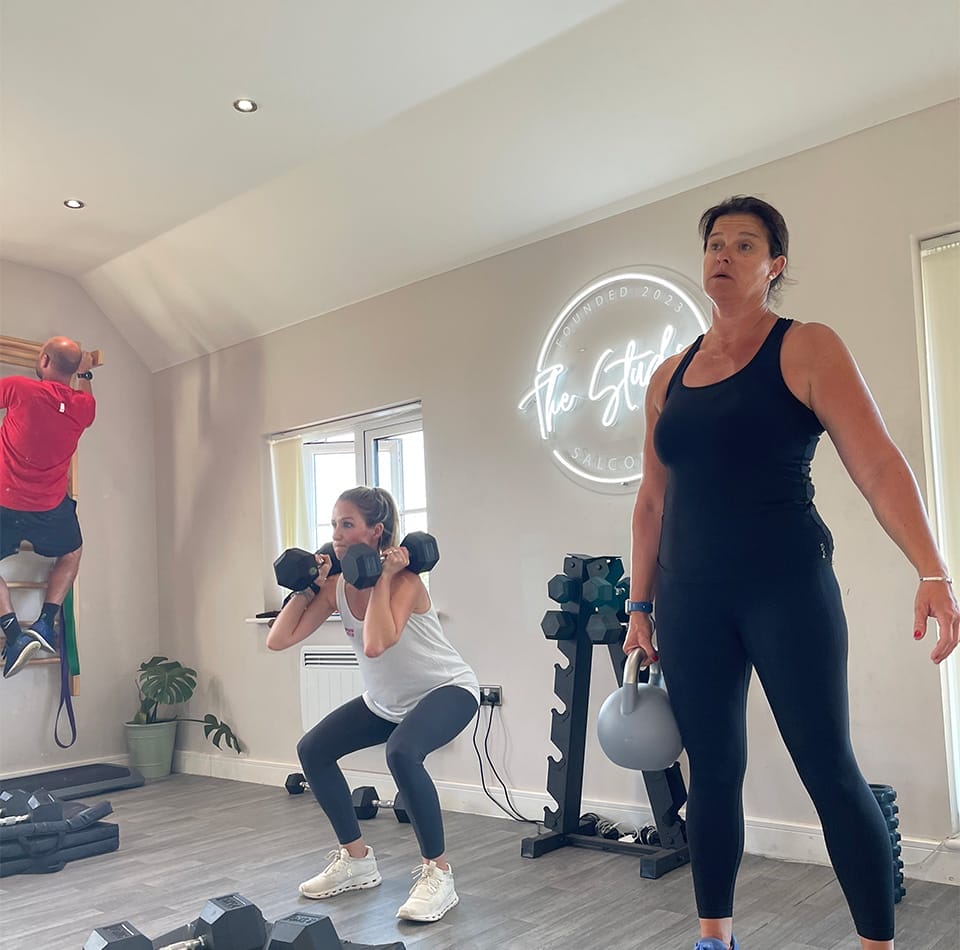 semi private training classes at The Studio Salcombe